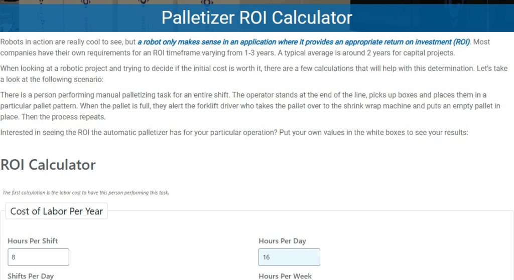 Solution Spotlight: Universal Robots Automated Palletizer 1