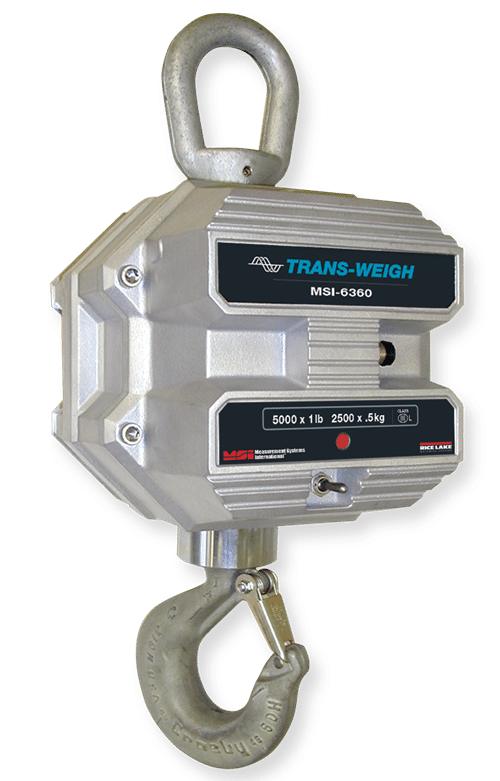 msi 6360 trans weigh scale for cranes