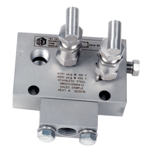 2/3/5 manifold valves hex