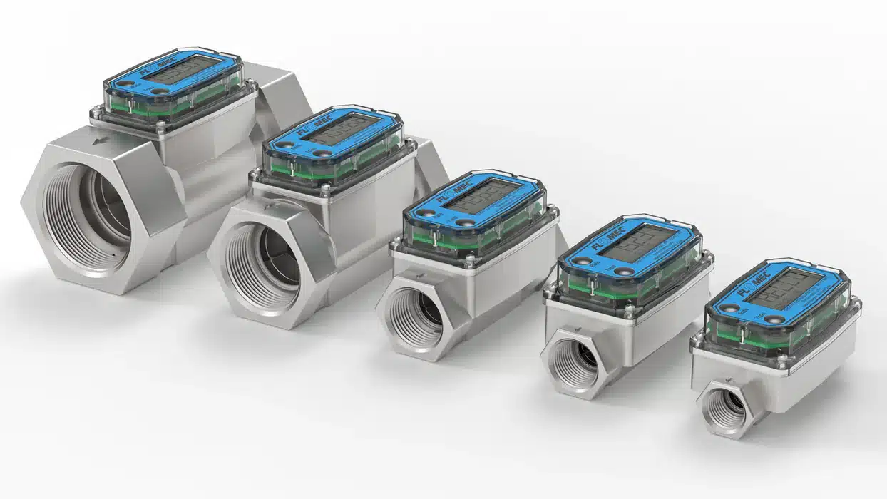 flomec g2 series stainless steel turbine flow meter