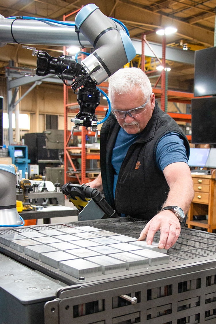 Collaborative Robot with Man