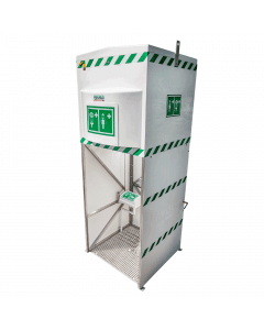 1500L tank fed safety shower