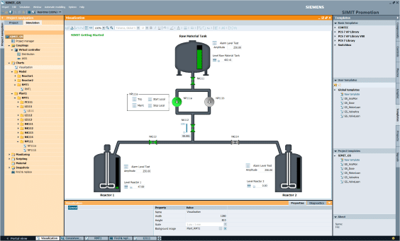 Siemens SIMIT Digital Twin And Real-Time Simulation | Cross