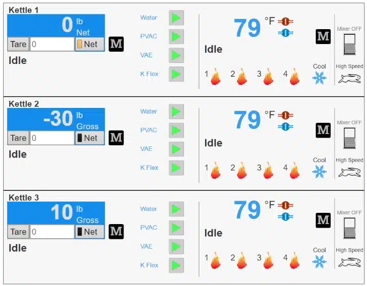 Indicator Software - Tank filling - Opto 22 EPIC