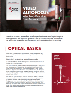 Video Autofocus: What Really Determines Focus Accuracy 2