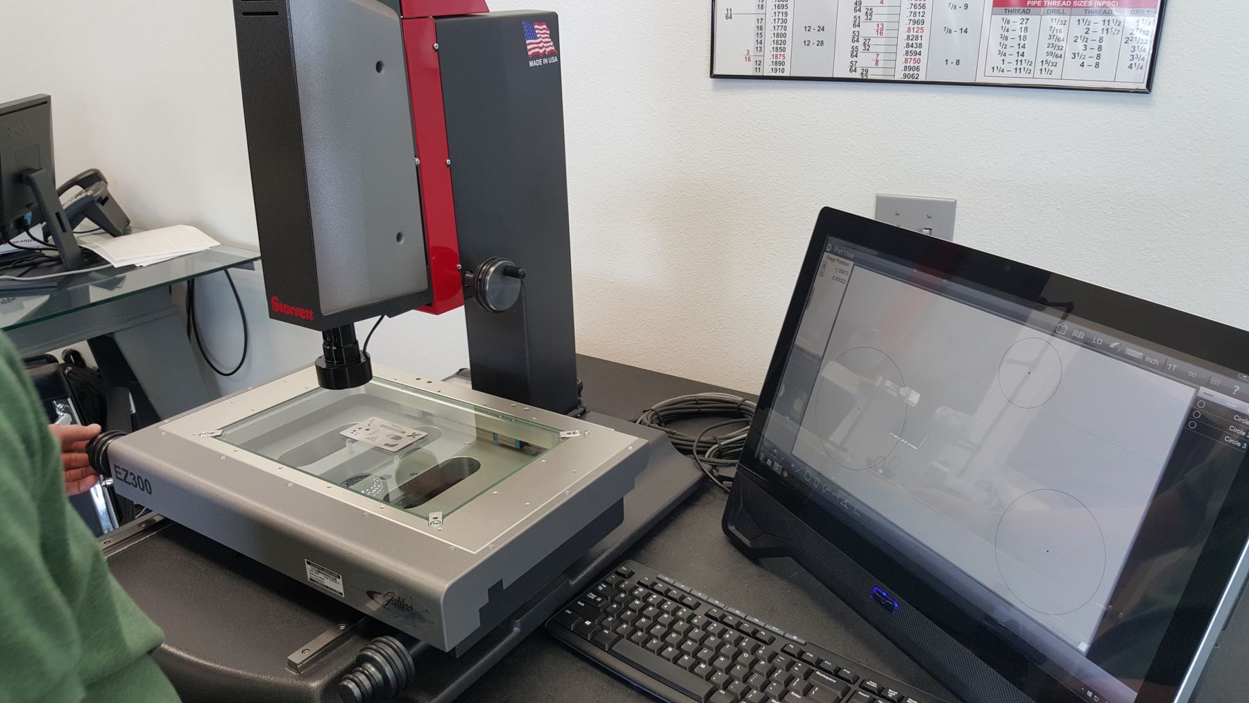 Video Measuring Machine Calibration 1