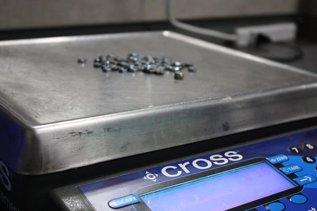 counting scale metrology application