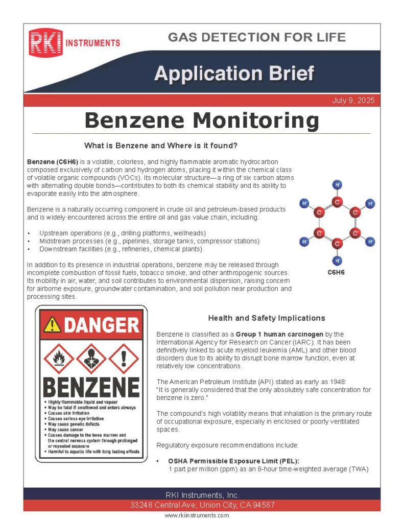 RKI Application - Advanced Benzene Monitoring with the RKI GX-6000 1