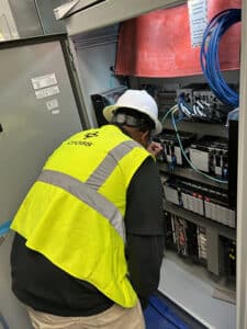 upgraded panels for paper manufacturer