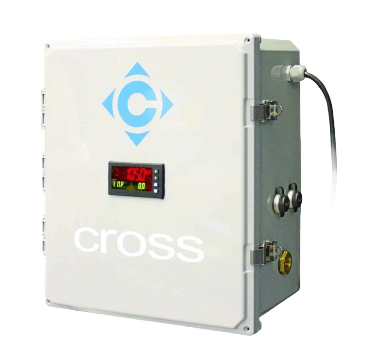 compressed pneumatic airflow monitor