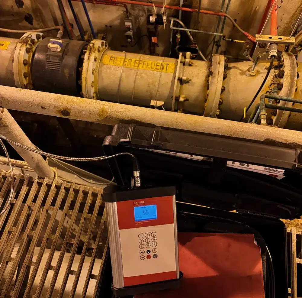 Katronic Non-Invasive Flow Meter For Aviation Tire Manufacturer