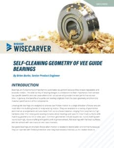 Bishop-Wisecarver Resource: Self-Cleaning Geometry of Vee Guide Bearings 2