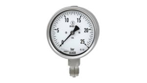 WIKA pressure gauges with Bourdon tube