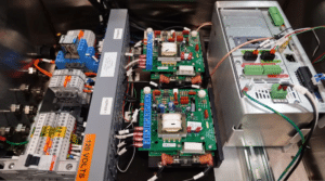 hopper controls for automated industrial panel