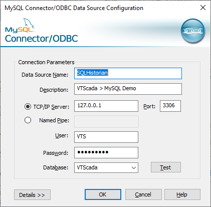 mysql scada industrial historian