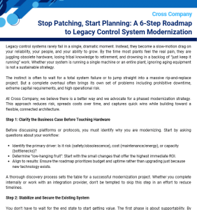 A 6-Step Roadmap to Legacy Control System Modernization thumb