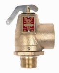 Apollo ASME Hot Water Bronze Safety Relief Valve