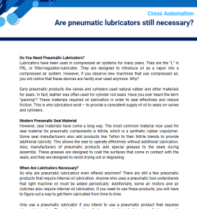 Are pneumatic lubricators still necessary-thumb