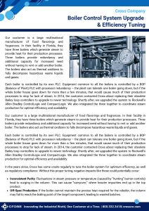 Boiler Control System Upgrade Cover