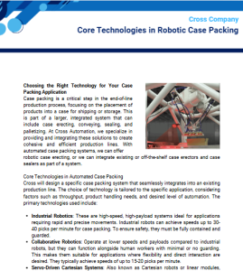 Core Technologies in Robotic Case Packing-thumb