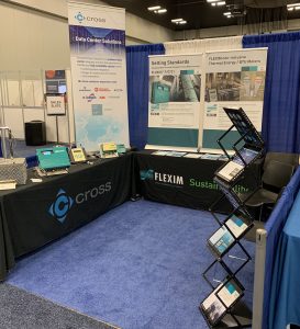 Cross Booth at Data Center World