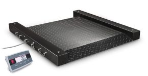 Portable Ohaus scale with floor scale capability