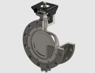 Delta T Cavitation Control High Performance Butterfly Valve Control Series Valves