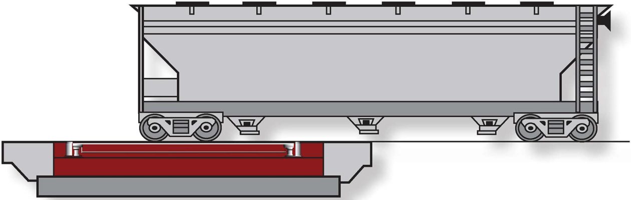 Fairbanks 2000 Series Dual Draft Diagram - Side View Cutaway