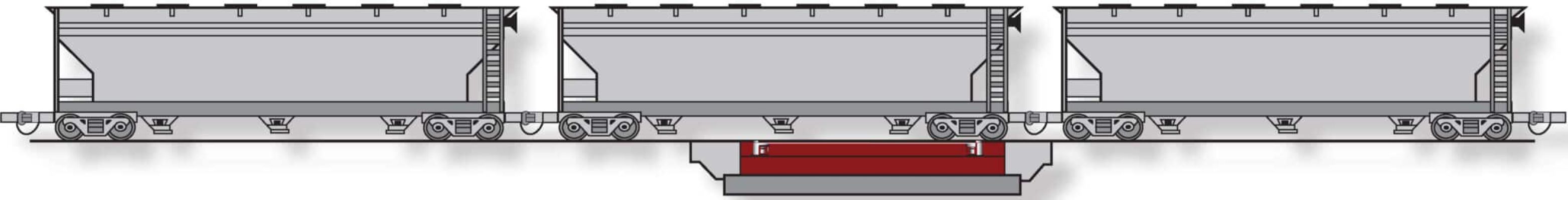 Fairbanks 2000 Series In-Motion Coupled Railroad Car Weighing