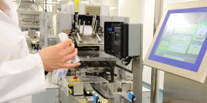 HMI on Production Line