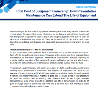 How Preventative Maintenance Can Extend The Life of Equipment-thumb