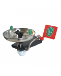 Wall mounted ABS open bowl eye wash