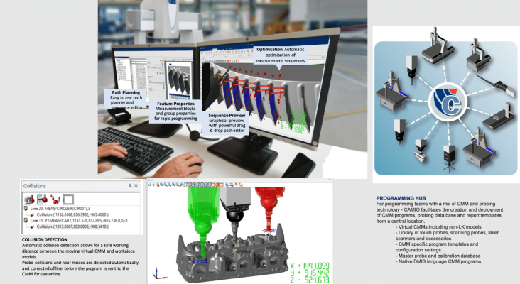 LK Metrology Software - CAMIO Screenshot - Simulation
