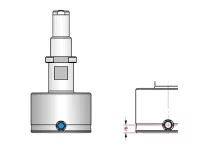 Marameter 844 D-FD indicating plug gage