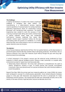 Optimizing Utility Efficiency with Non Invasive Flow Measurement - Cover