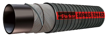 Parker 7219 E-Z Form MP Oil Resistant Flexible Suction Hose