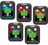 RKI 04 series CO, H2S, O2, or Toxic Single Gas Monitor