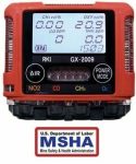 RKI GX-2009 MSHA gas monitor