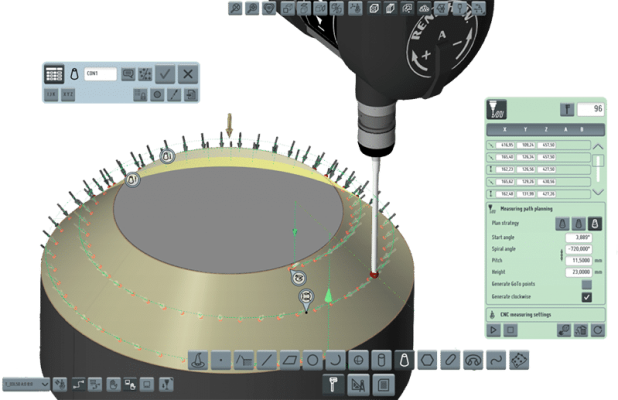 TouchDMIS Measurement Path Planning