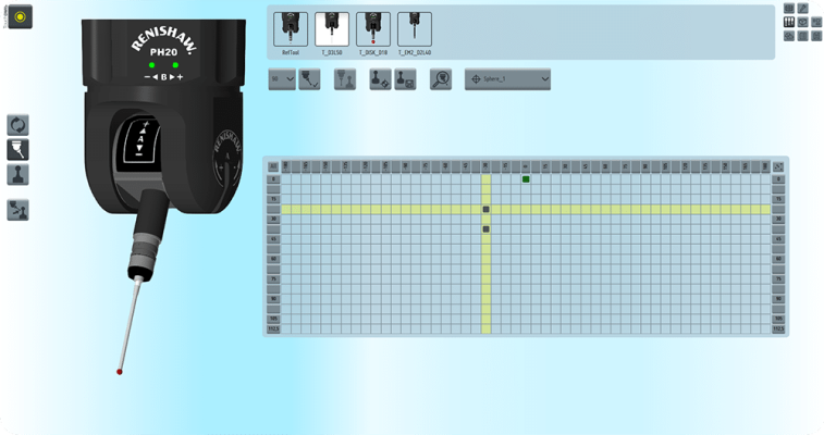 TouchDMIS Touch Probe Manager