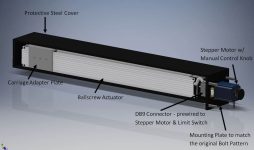 custom actuator for industrial manufacturing automation application