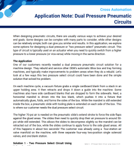 dual pressure pneumatic circuits thumb