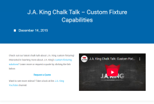 jak chalk talk custom fixtures page