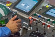Operator working with new control system