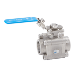 marwin Three Piece Ball Valves 4700F Series Three Piece Ball Valves