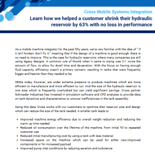 shrink their hydraulic reservoir by 63% with no loss in performance - thumb