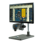 Compact full HD digital microscope system for quick and accurate inspection